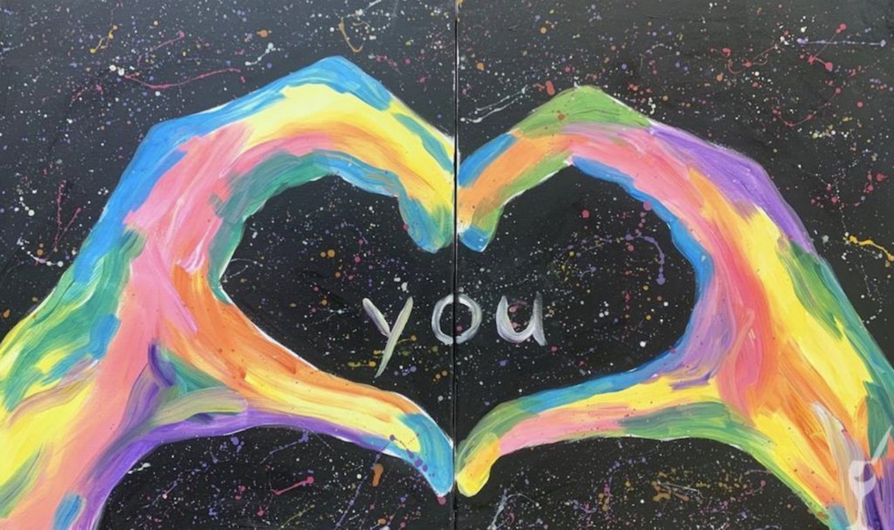 Celebrate PRIDE! In Memory of Pulse Nightclub
June 12 3:00 p.m. to 5:00 p.m. 
An afternoon of art in memory of the Pulse victims at Painting with a Twist in Kissimmee. Attendees will receive two 16x20 canvases so you can do it on your own or with someone else. 
3038 Dyer Blvd, Kissimmee
Photo via Painting with a Twist