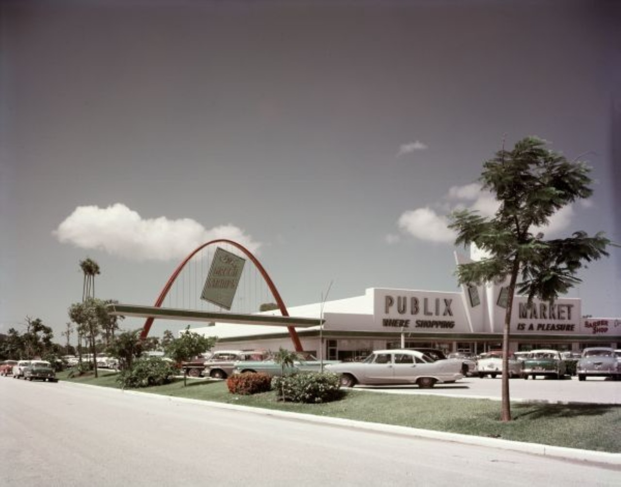 Publix supermarket in Bradenton, 1958.