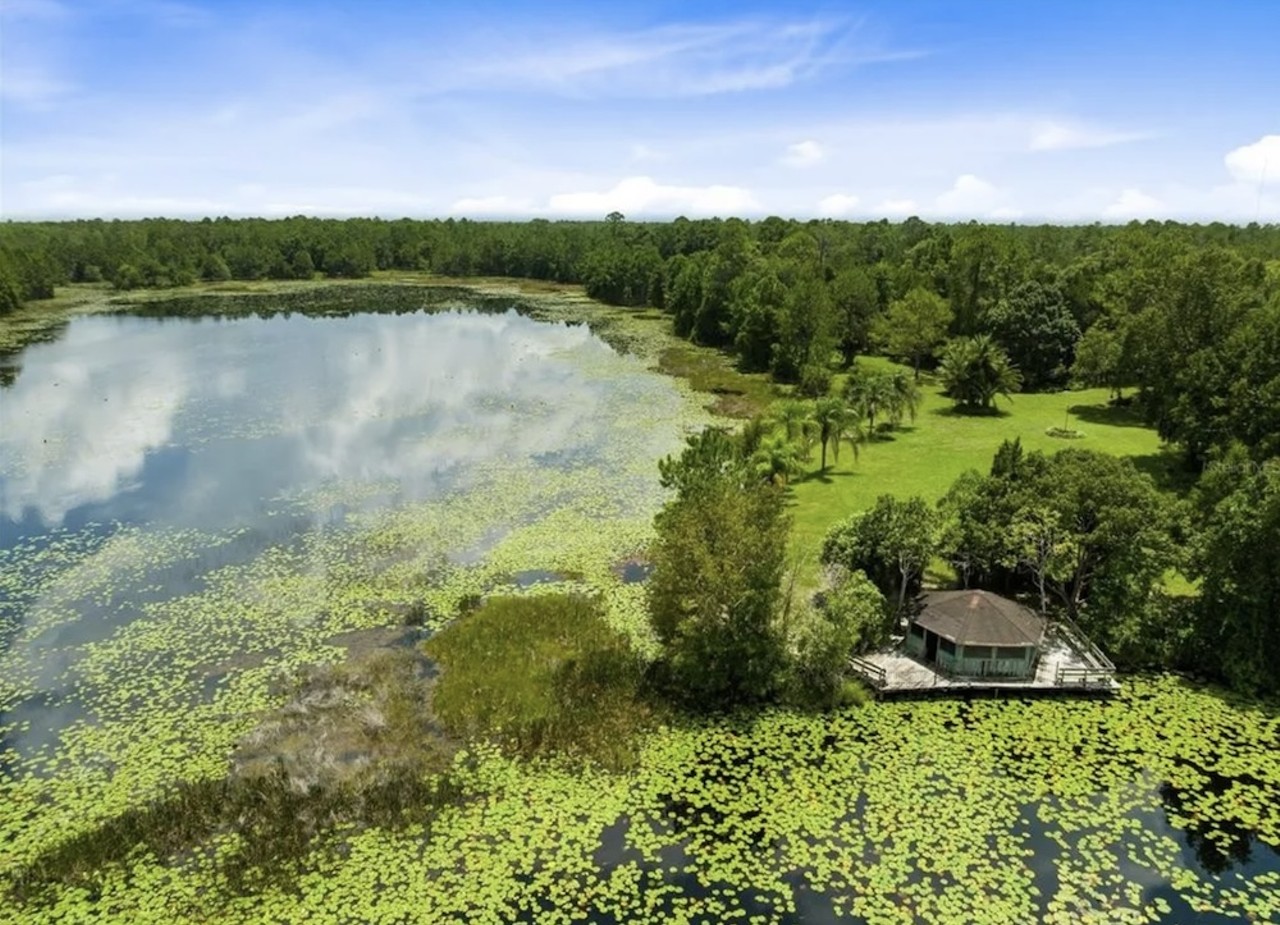 This $1.8M historic fairytale home with over 60 acres is for sale near Orlando