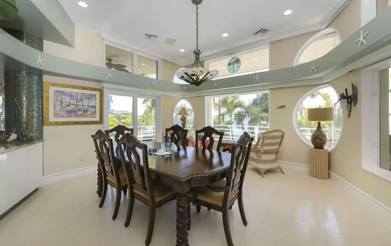This Florida home comes with an aquarium big enough to snorkel in