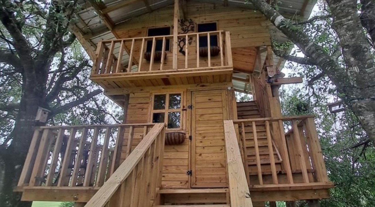 This Florida home for sale comes with its own private airport and a three-story treehouse