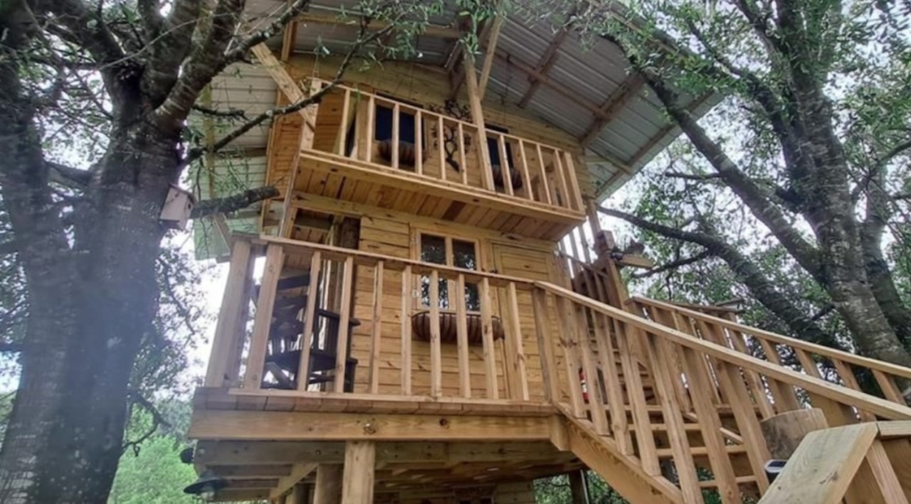 This Florida home for sale comes with its own private airport and a three-story treehouse