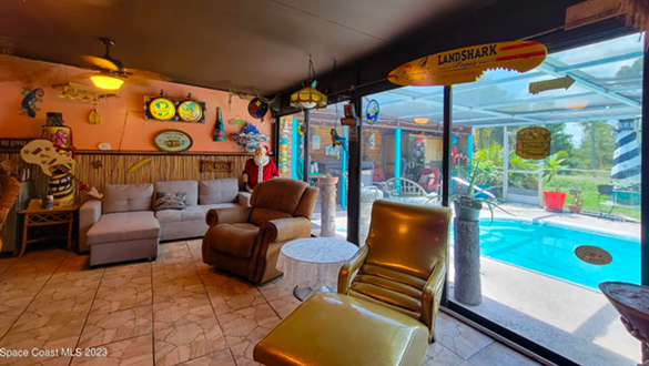 This Florida home is just one big retro tiki bar