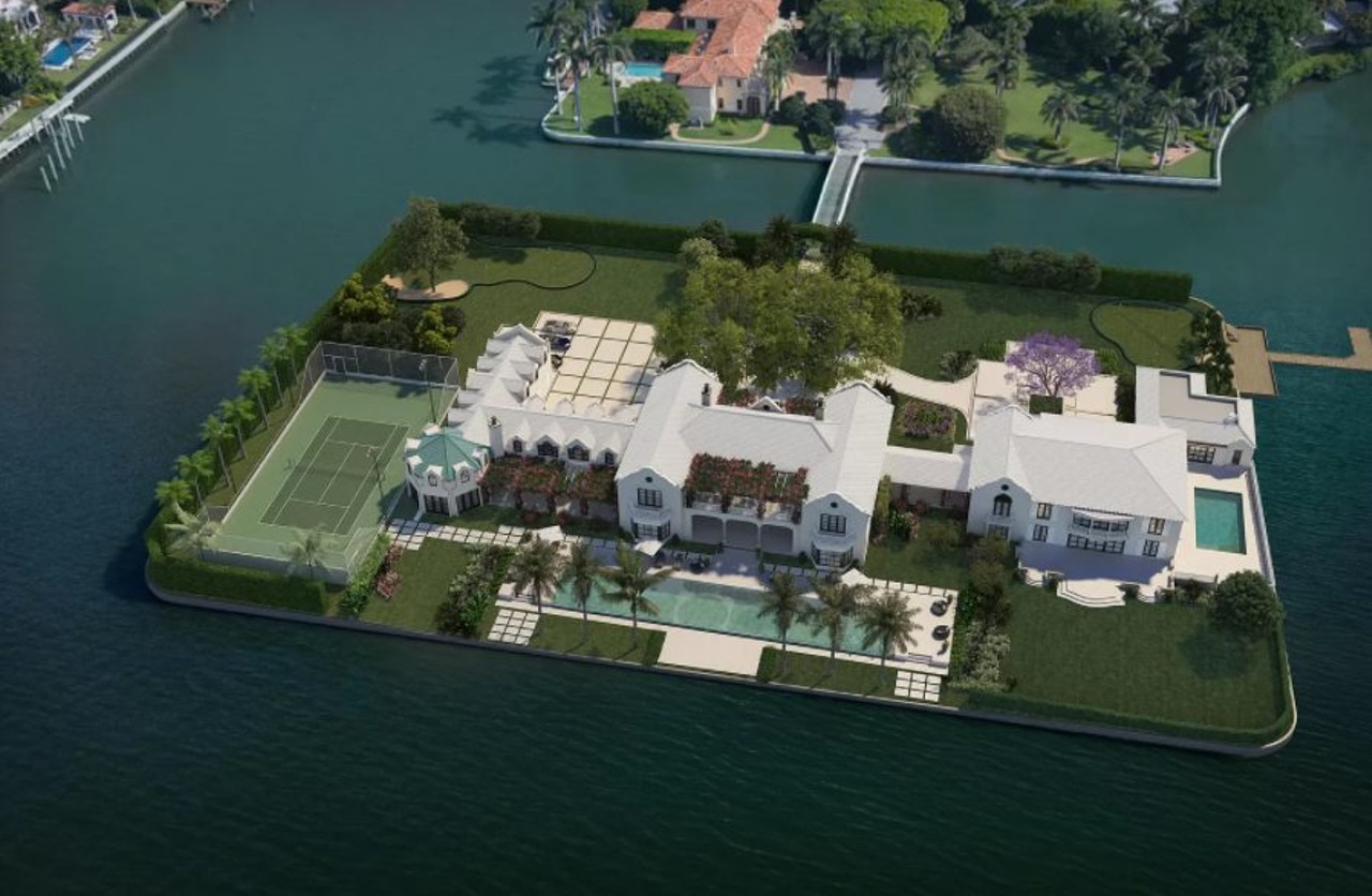 This Florida mansion on a private island is the most expensive home on Zillow