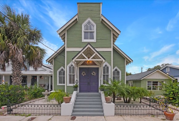 This historic St. Augustine home was once an early 1900s church