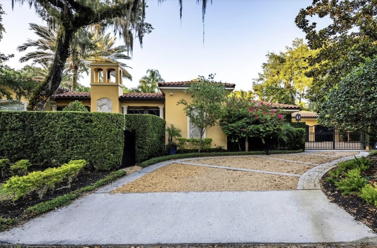 This Italian-style Winter Park home of UCF philanthropist couple is now for sale for $8M