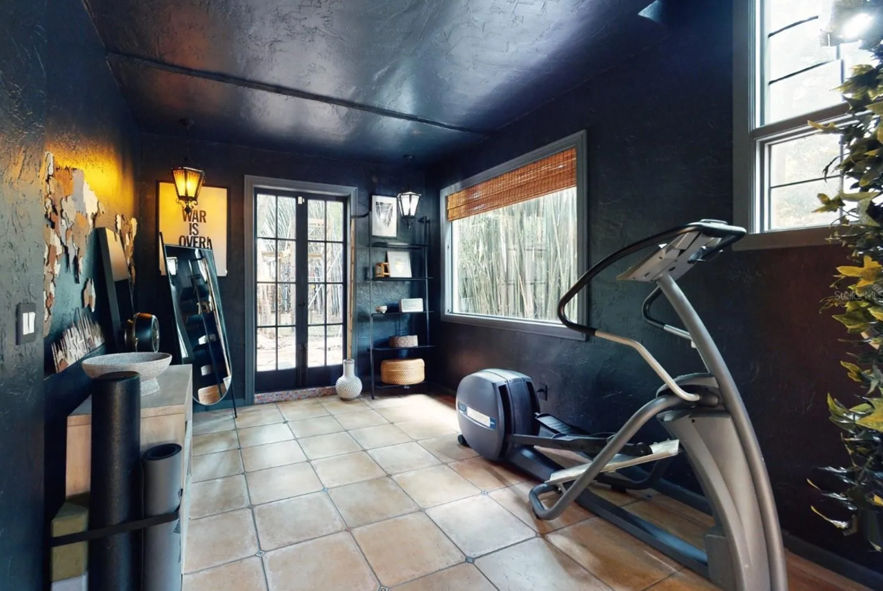 This luxury Orlando home comes with an American Ninja Warrior training setup