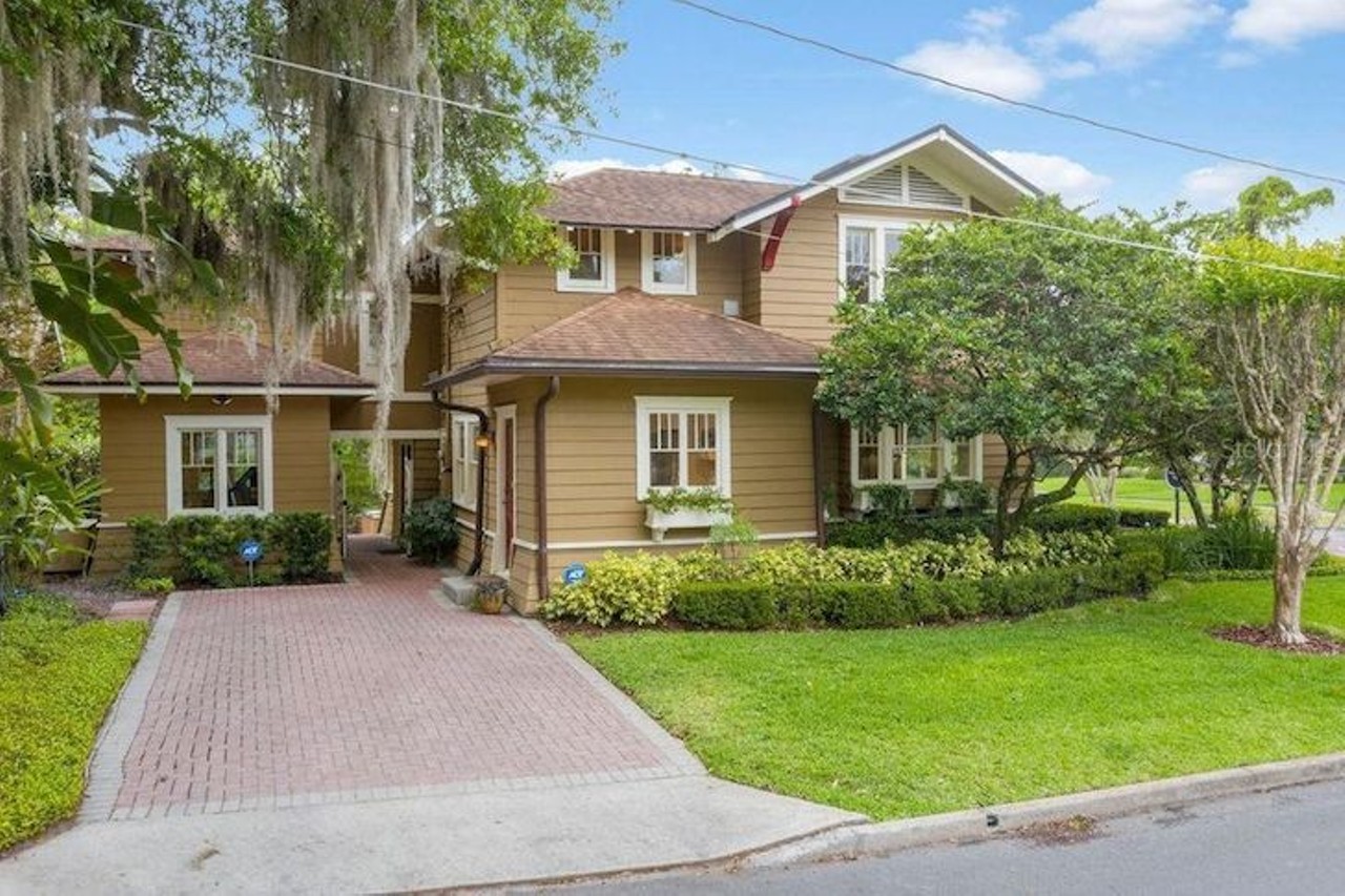 This 'masterpiece' historic Orlando home by Louis Dolive just hit the market