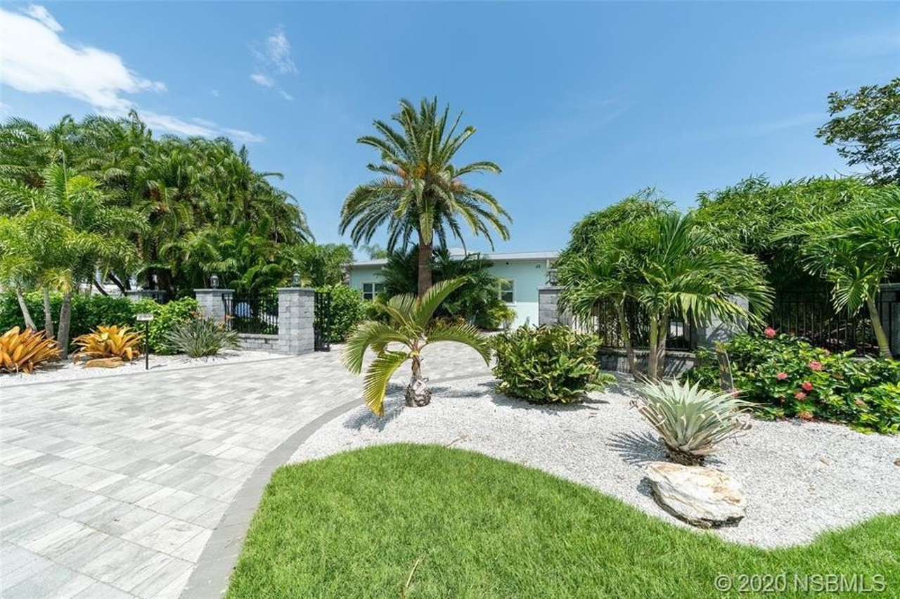 This newly listed $2.25 million New Smyrna Beach mansion was built for entertaining