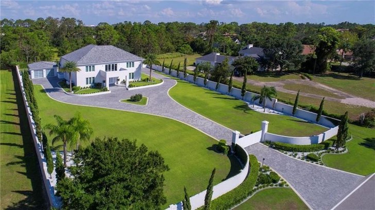 This Orlando house resembles a modern art museum, and it just hit the market