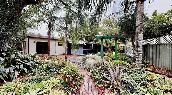 This quirky green-thumb paradise of an Audubon Park home is currently for sale in Orlando
