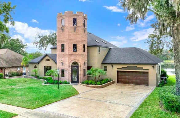 This rare castle-style home is on the market for $1.2M in Orlando area