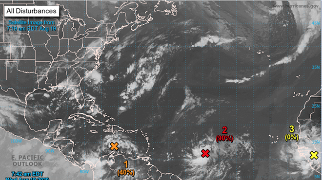 Three tropical storms brewing in the Atlantic, one may be headed towards Florida