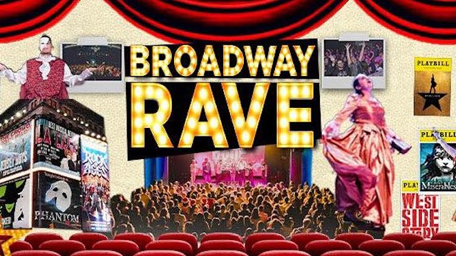 Get dramatic at the Broadway Rave this week
