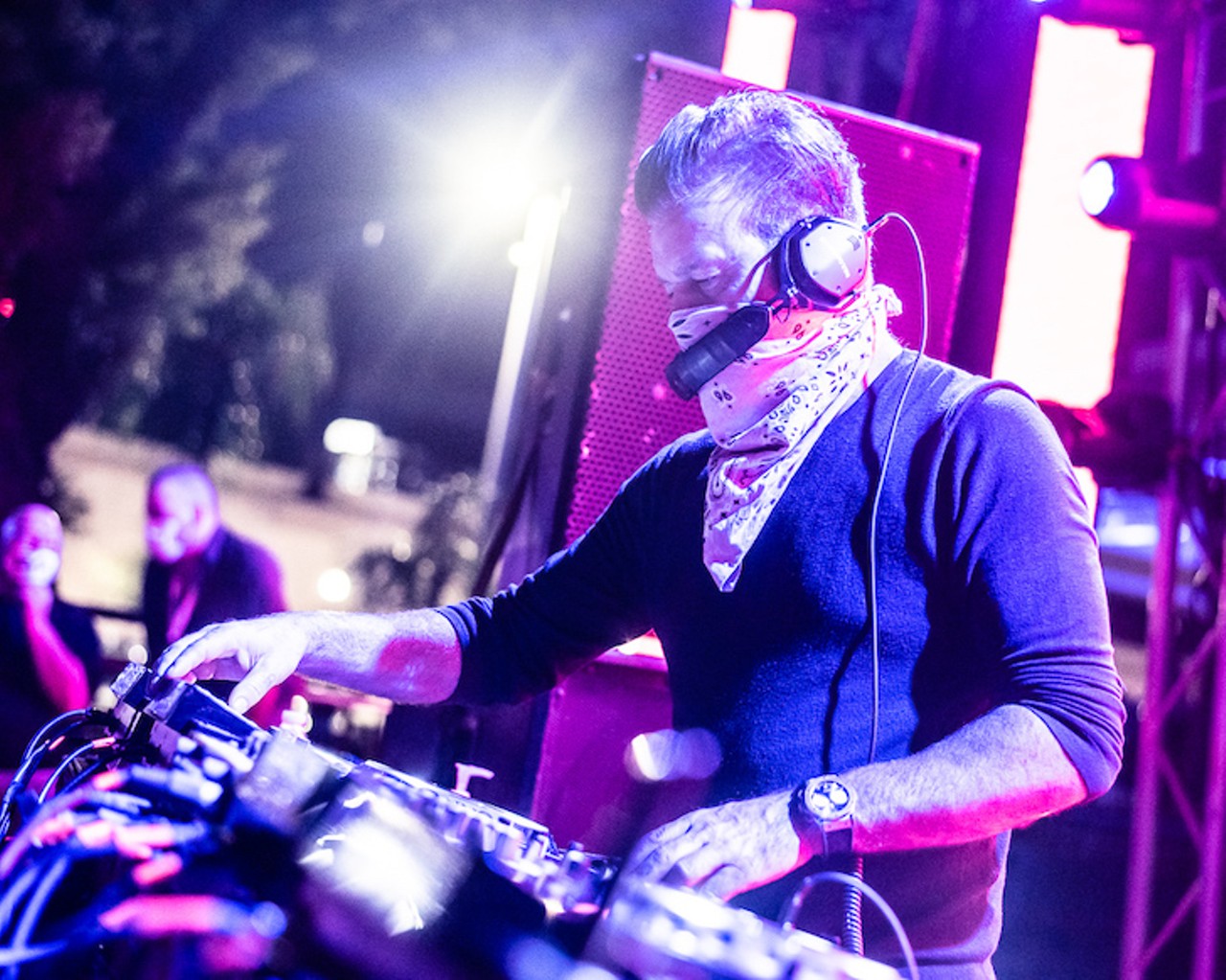 Trailblazing DJ Paul Oakenfold spun an entrancing outdoor set in downtown Orlando