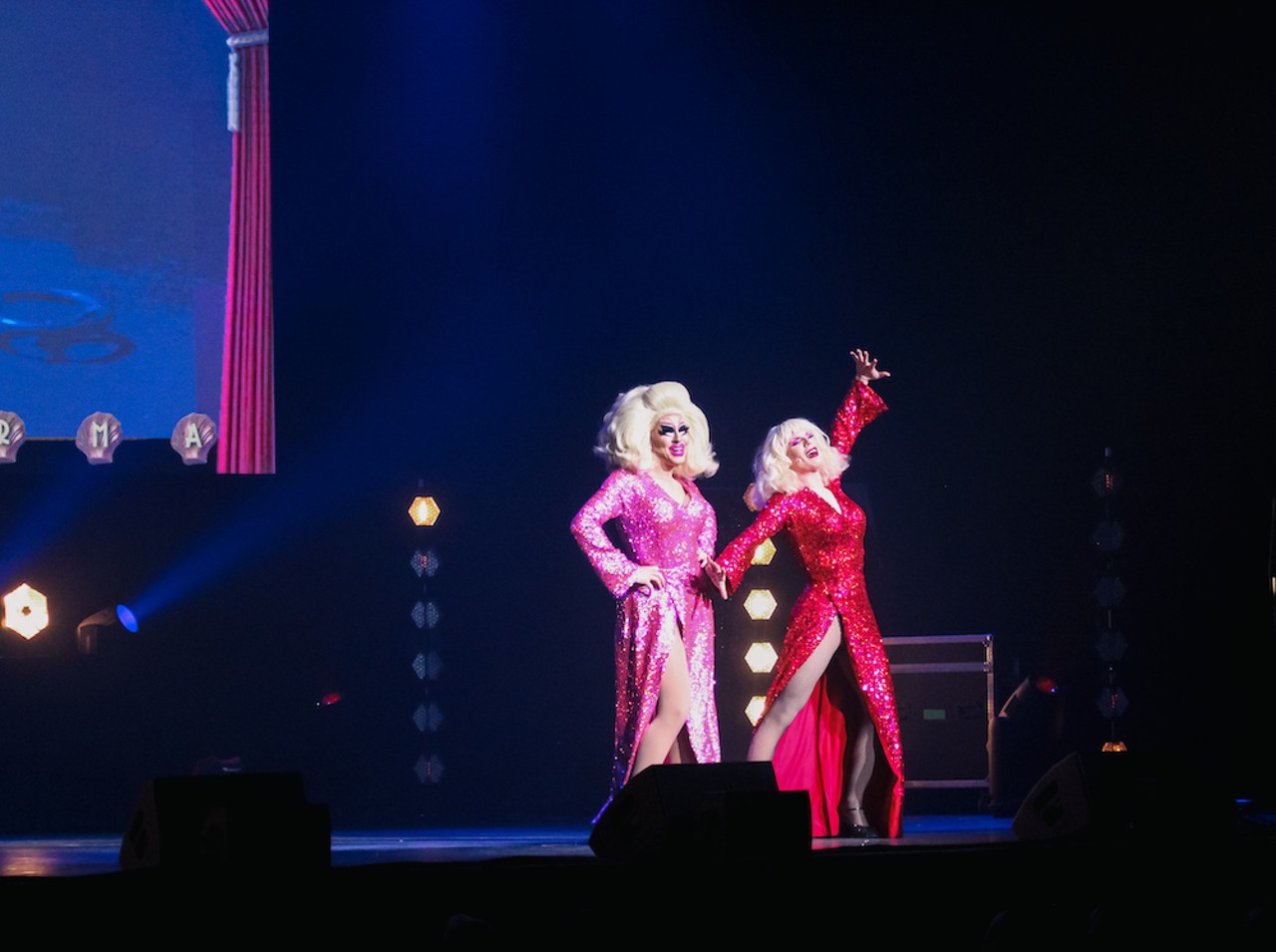 Trixie and Katya dazzle Orlando with songs, skits and style