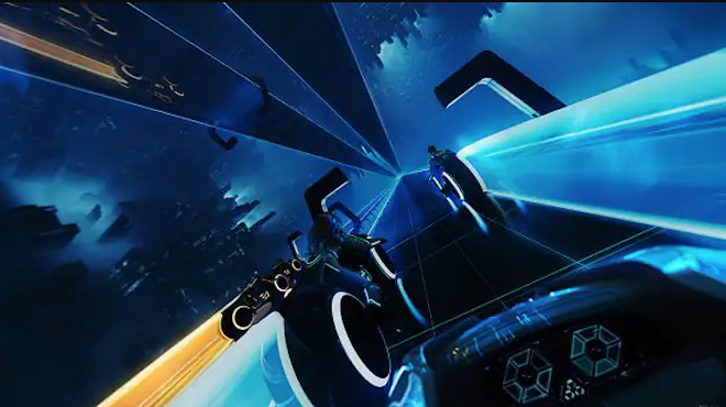 Tron Lightcycle Run opens in April