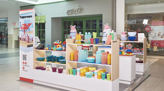 Tupperware's only U.S. pop-up opens at the Florida Mall through the holidays