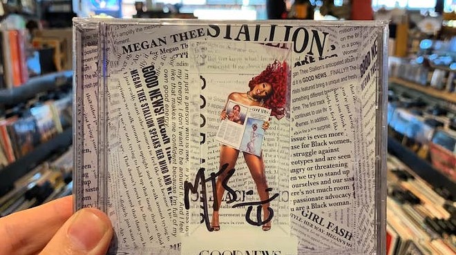 Two record stores in Orlando have autographed Megan Thee Stallion CDs for sale
