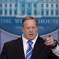 Former White House liar Sean Spicer is bringing his book tour to Florida