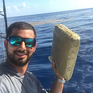 Florida fisherman catches marijuana brick, calls it an 'early birthday gift from Pablo Escobar'