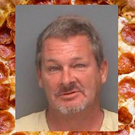 A Florida man was arrested for assaulting his roommate with pizza