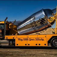 A giant mixing truck full of whiskey is coming to Orlando this week