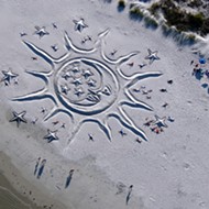Cocoa Beach residents upset after artist's Earth Day beach art doubled as sea turtle death trap