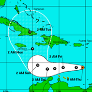 Tropical Storm Matthew gains strength, heads toward Florida