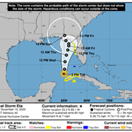 Florida waits as Tropical Storm Eta 'meanders' in Gulf of Mexico