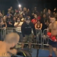 Underground New York fight club holds 'Rumble in Orlando' event in front of packed crowd