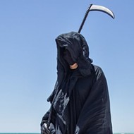 Florida's 'Grim Reaper' fundraises to troll CPAC with plane flying 'Welcome Insurrectionists!' banner