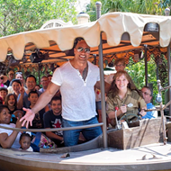 Dwayne Johnson rode Disney's Jungle Cruise for 'research'