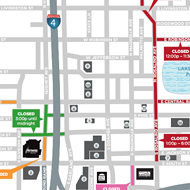 Traffic will be a major clusterf*ck this Saturday in downtown Orlando