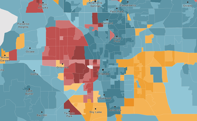 New map reminds us that Orlando remains incredibly segregated