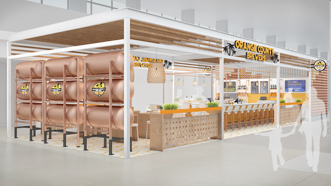 Foxtail Coffee and Orange County Brewers are coming to Orlando International's new terminal
