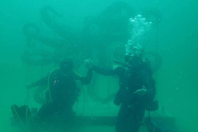 The country's first underwater museum is now open off the coast of Florida, and it's free