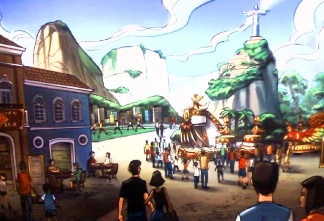 One of the renderings leaked of an early Brazil pavilion concept for Epcot - IMAGE VIA WDWMAGIC.COM