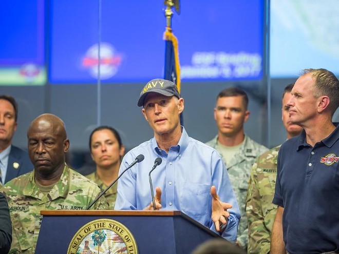 Rick Scott warns Florida to 'seriously' plan for major Hurricane Michael impact