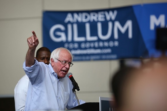 Bernie Sanders is coming back to UCF this week to campaign for Andrew Gillum