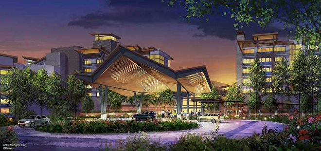 The new Reflections: A Disney Lakeside Resort DVC resort that will be located where River Country was. - Photo via The Disney Blog