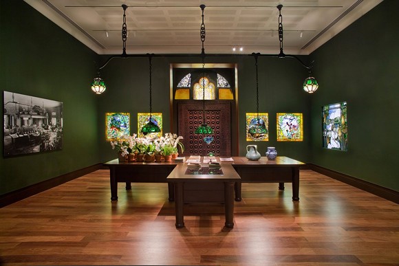 The Morse Museum houses the significant collection of works by Louis Comfort Tiffany