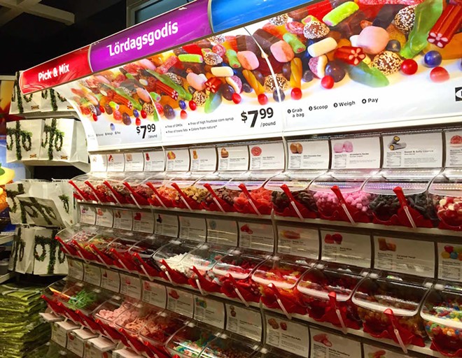 Inside look: Salty-sweet treats at the IKEA candy bar
