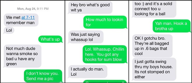 Florida man tries to buy weed, accidentally texts narcotics captain