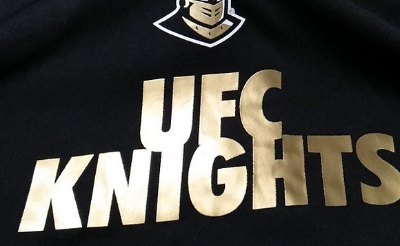 The Walmart on Colonial Drive is selling 'UFC Knights' shirts