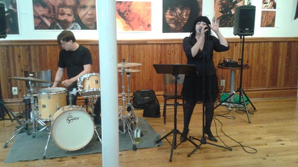 Lydia Lunch and Weasel Walter at the Gallery at Avalon Island