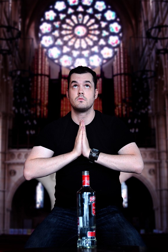 Freedumb's the name of the game when Jim Jefferies stands up at the Plaza on Sunday