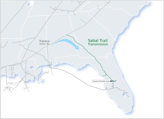 Sabal Trail pipeline files eminent domain lawsuits for land in Florida, other states