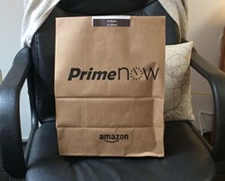 If you're lucky (well, if you pay for it), the Prime Fairy will leave a treat on your office chair