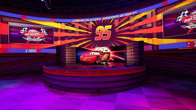 Lightning McQueen's Racing Academy at DHS - Photo via Disney